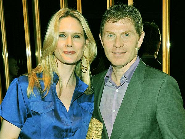 Image of Caption: Bobby Flay with his third wife Stephanie March