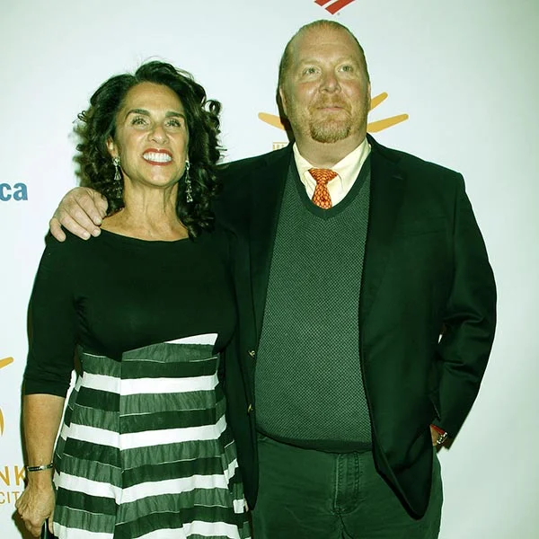 Image of Caption: Mario Batali with his wife Susi Cahn