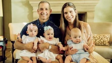 Image of Bobby Deen Net Worth. Meet his wife Claudia Lovera and triplets.