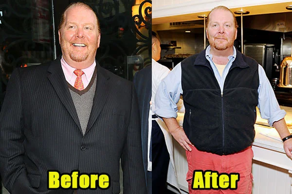 Image of Caption: Chef, Mario Batali weight loss before and after