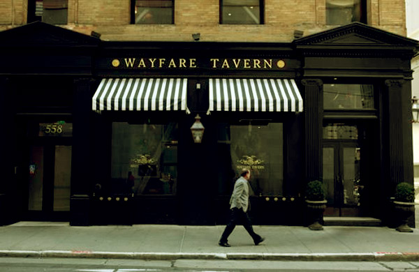 Image of Caption: Tyler Florence restaurant Wayfare Tavern