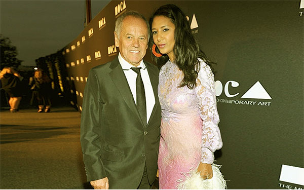 Image of Wolfgang with his wife Gelila Assefa