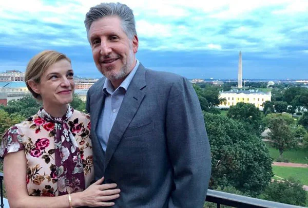 Image of Pati Jinich with her husband Daniel Jinich
