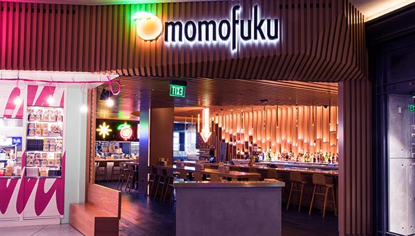 Image of David Chang restaurant Momofuku