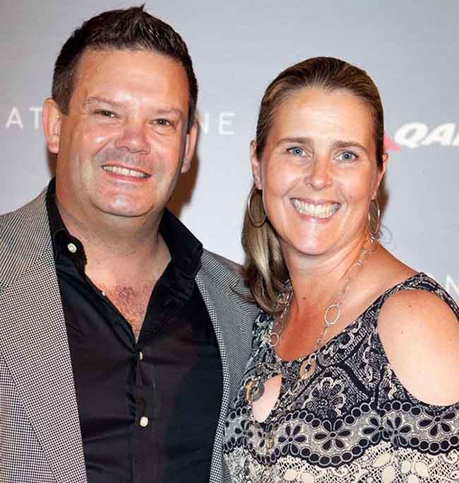 Photo of Gary Mehigan and his Wife Mandy Mehigan.