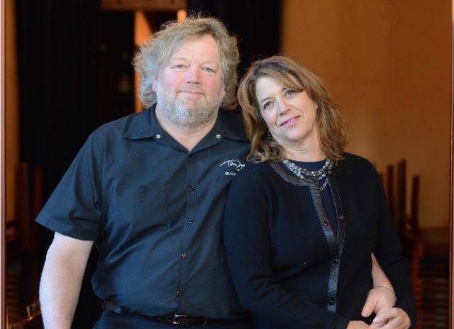 Image of chef Tom Douglas and his wife, Jackie Cross.