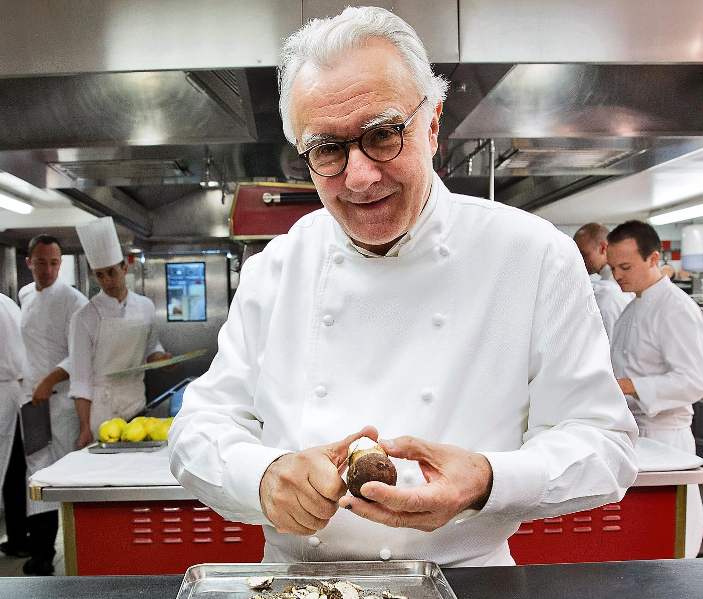 Image of the top chef, Alain Ducasse