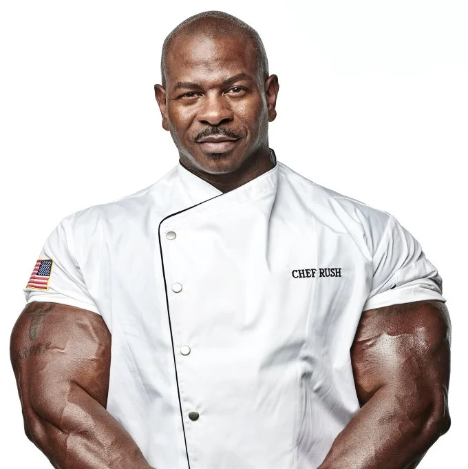 Image of successful chef, Andre Rush