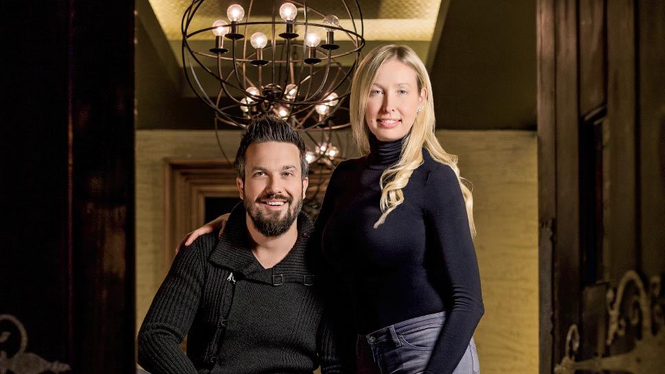 Fabio Viviani and his wife looking lovely