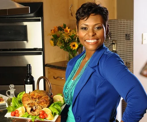 Chef Jamika Pessoa in her kitchen