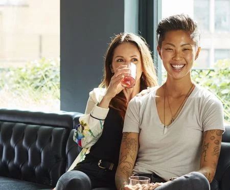 Kristen Kish with his beloved wifeBianca Dusic
