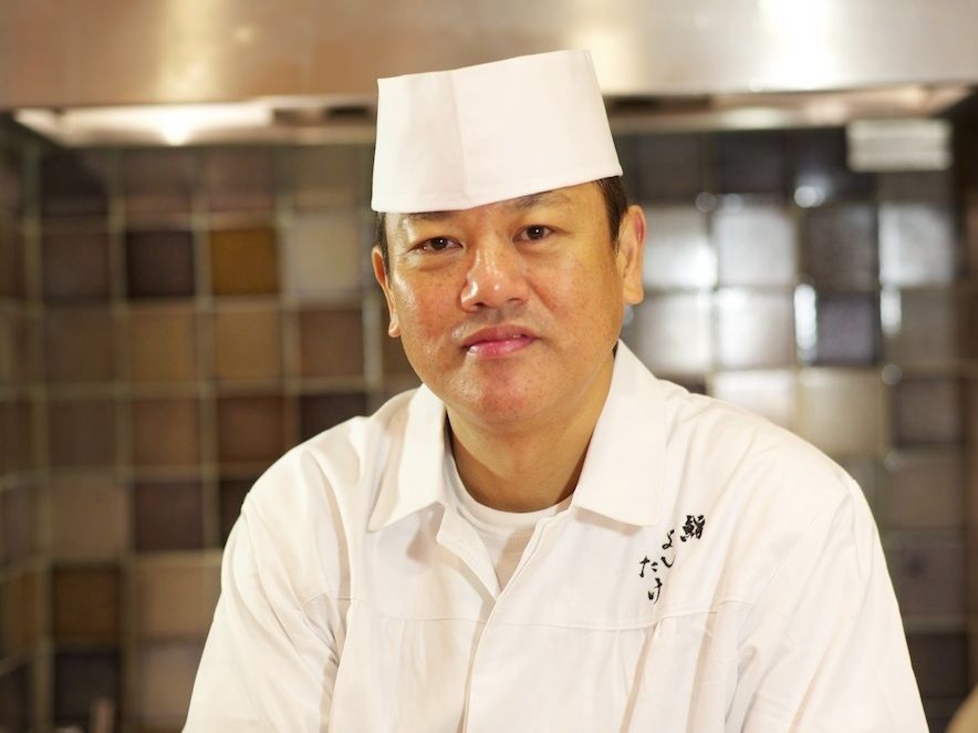 Image of the top chef, Masahiro Yoshitake