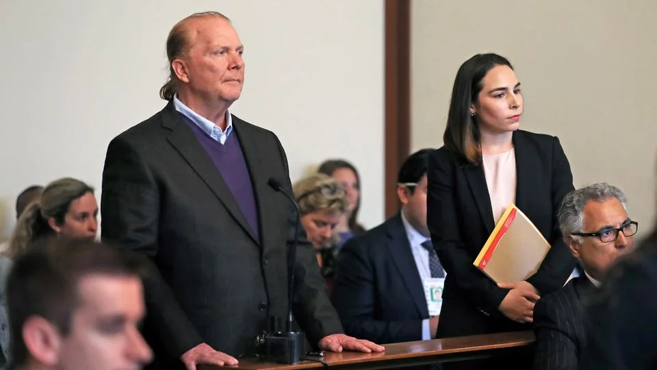 Chef Mario Batali in court