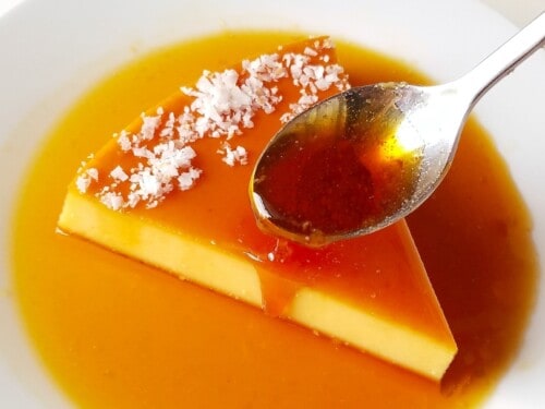 Image of a Coconut Flan.