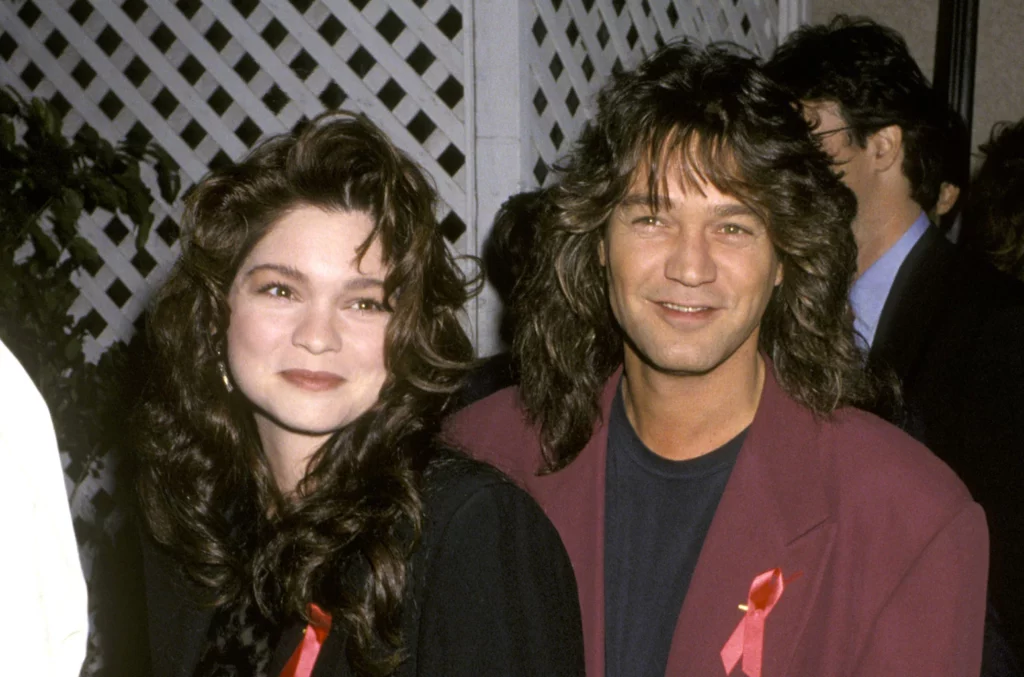 image of valerie bertinelli and Eddie van halen